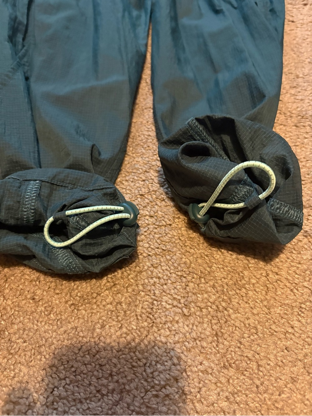 Outdoor Voices Teal Ripstop Elastic Waist Pants - Picture 4 of 6